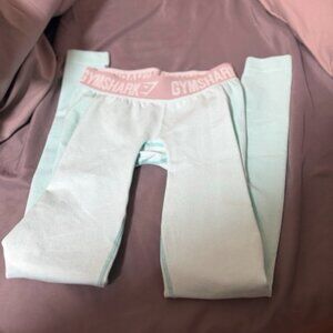 Gymshark Flex Leggings Mint Green Small NWOT Rare Pop-Up Exclusive